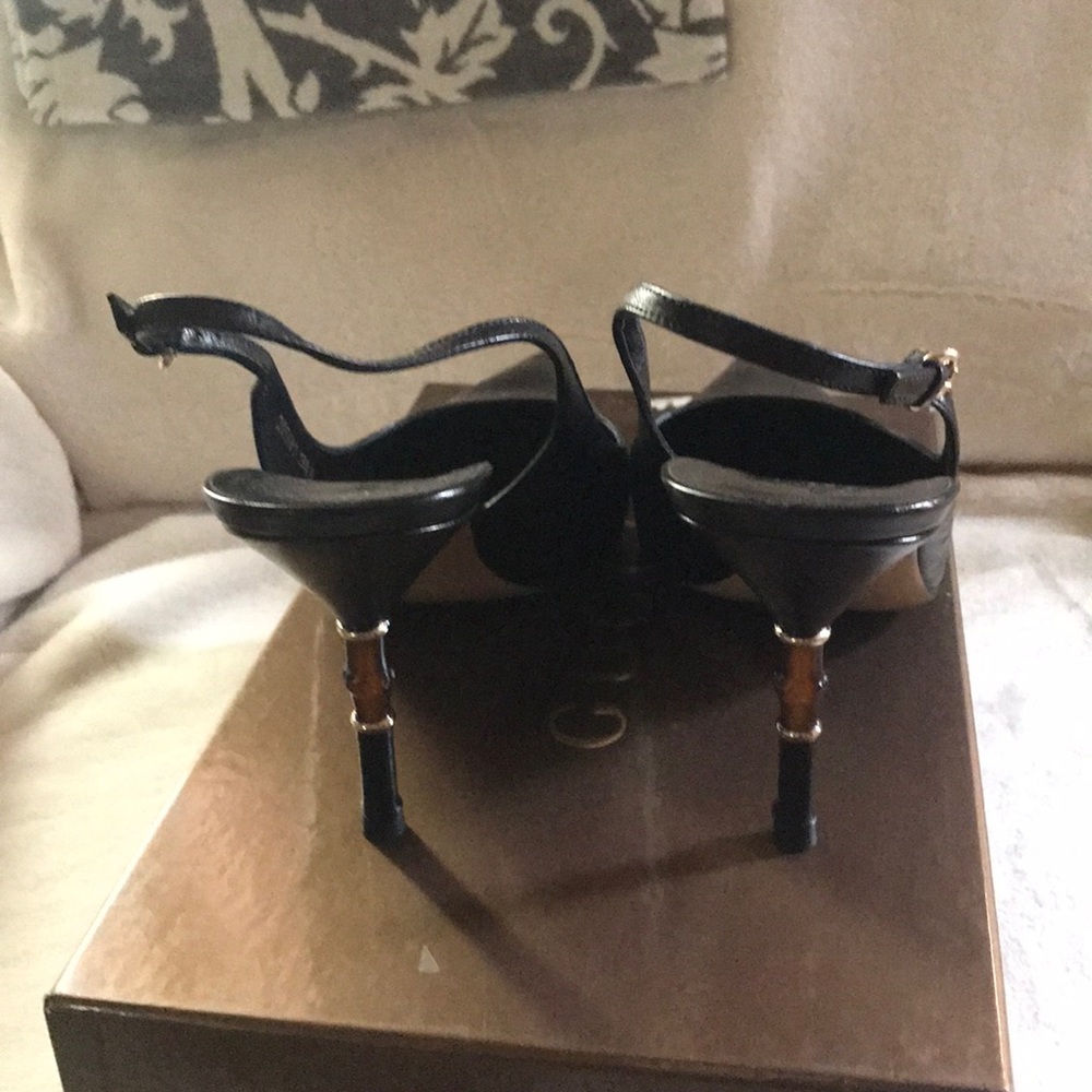 Gucci sling back pumps